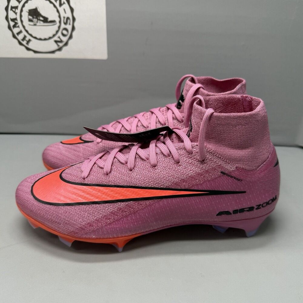 Nike Zoom Superfly 10 Elite FG Magic Flamingo Black FQ1454-600 Men Size 5 NEW